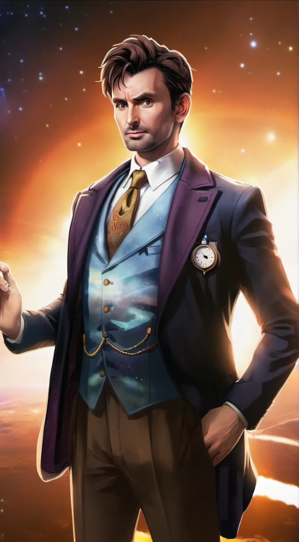ai character: The Doctor  background