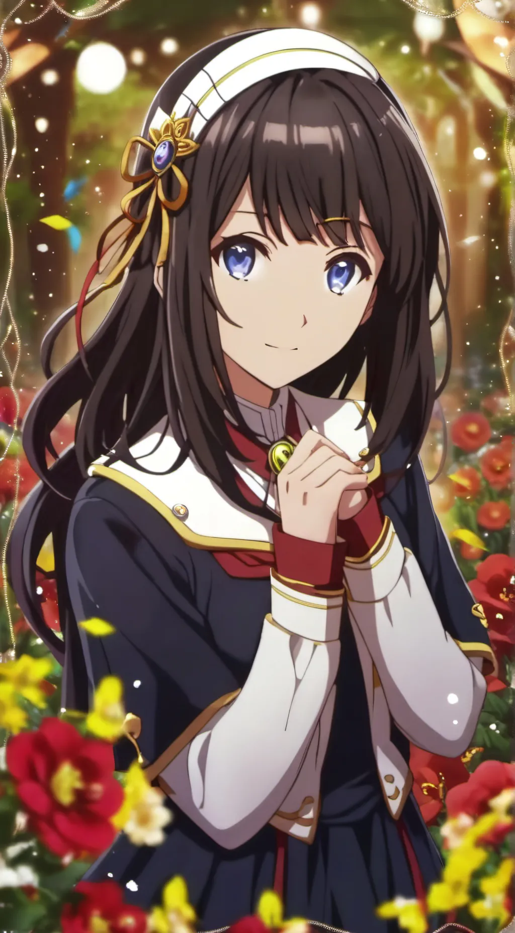 ai character: Mary  background