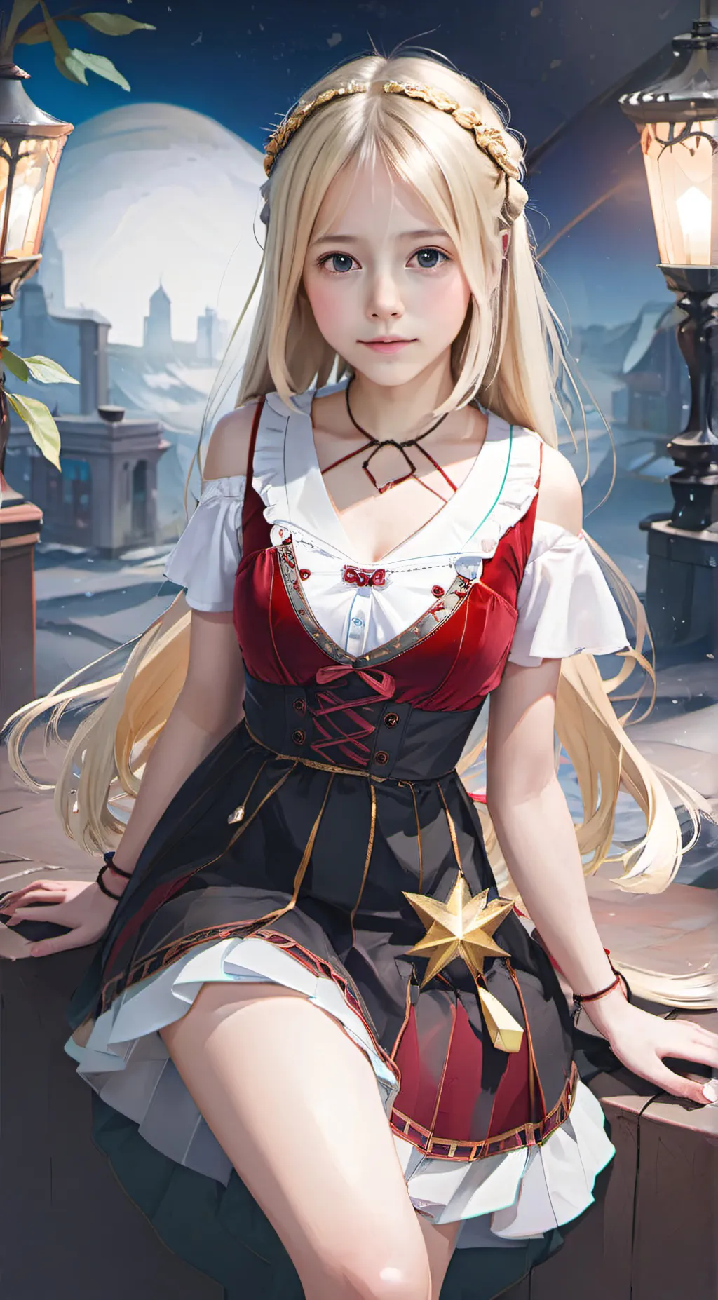 ai character: ✰Ella✰ background