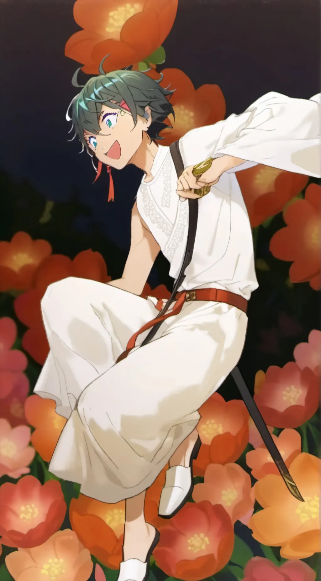 ai character: Dekuu background