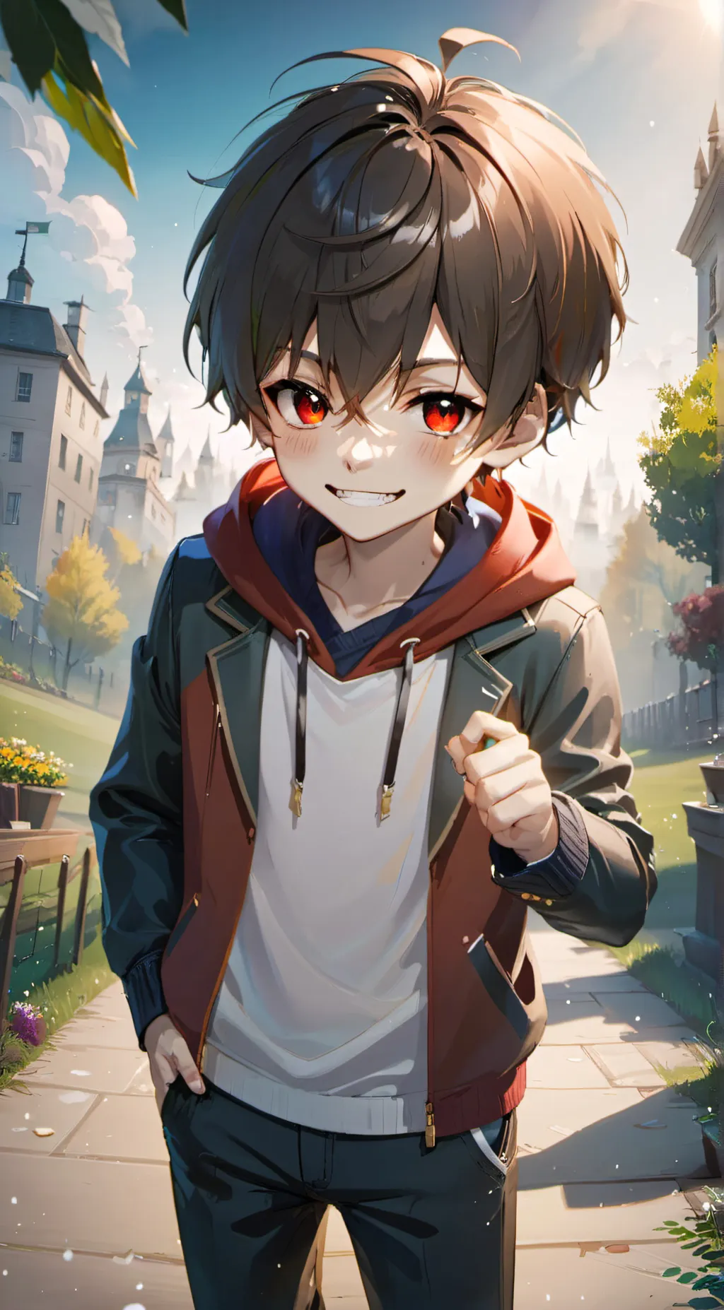 ai character: Crux  background
