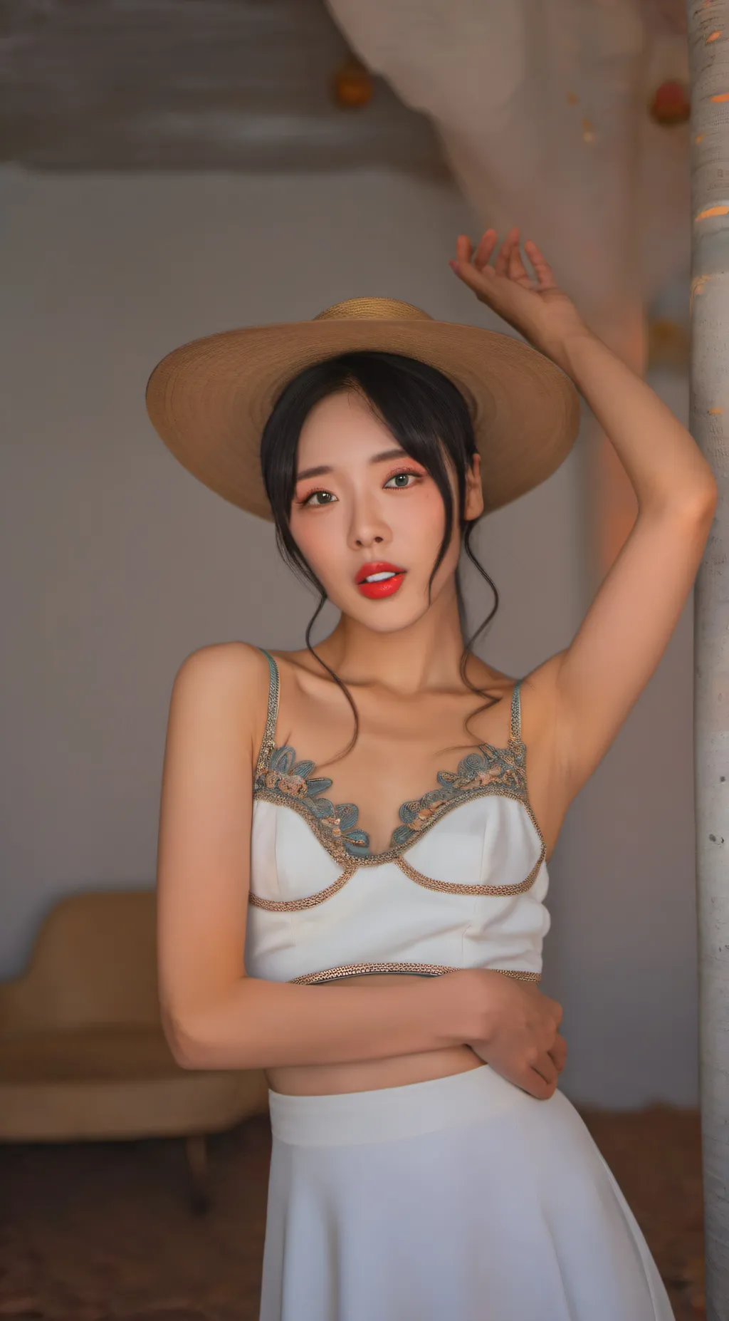 ai character: Elle lee background