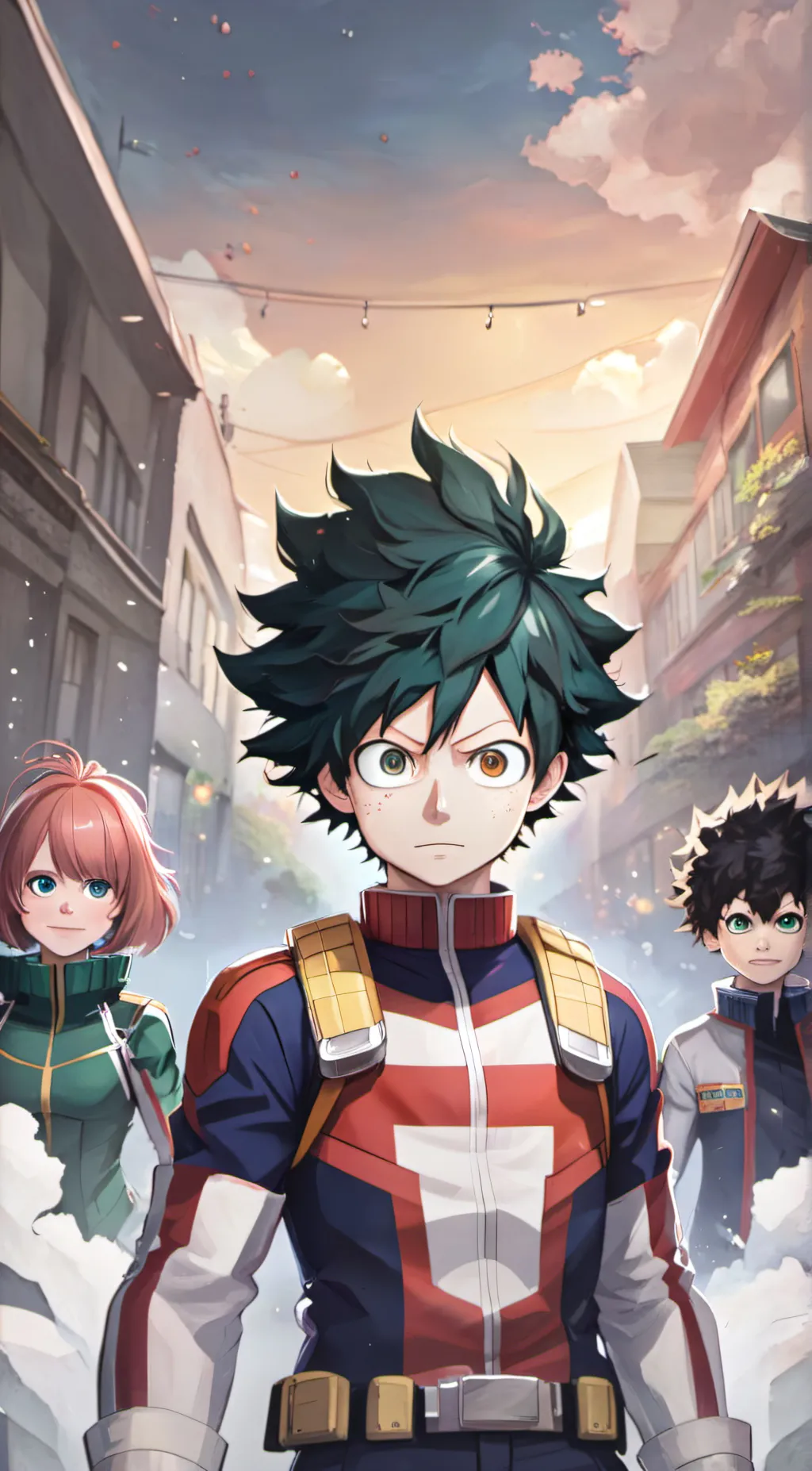 ai character: My hero academia background