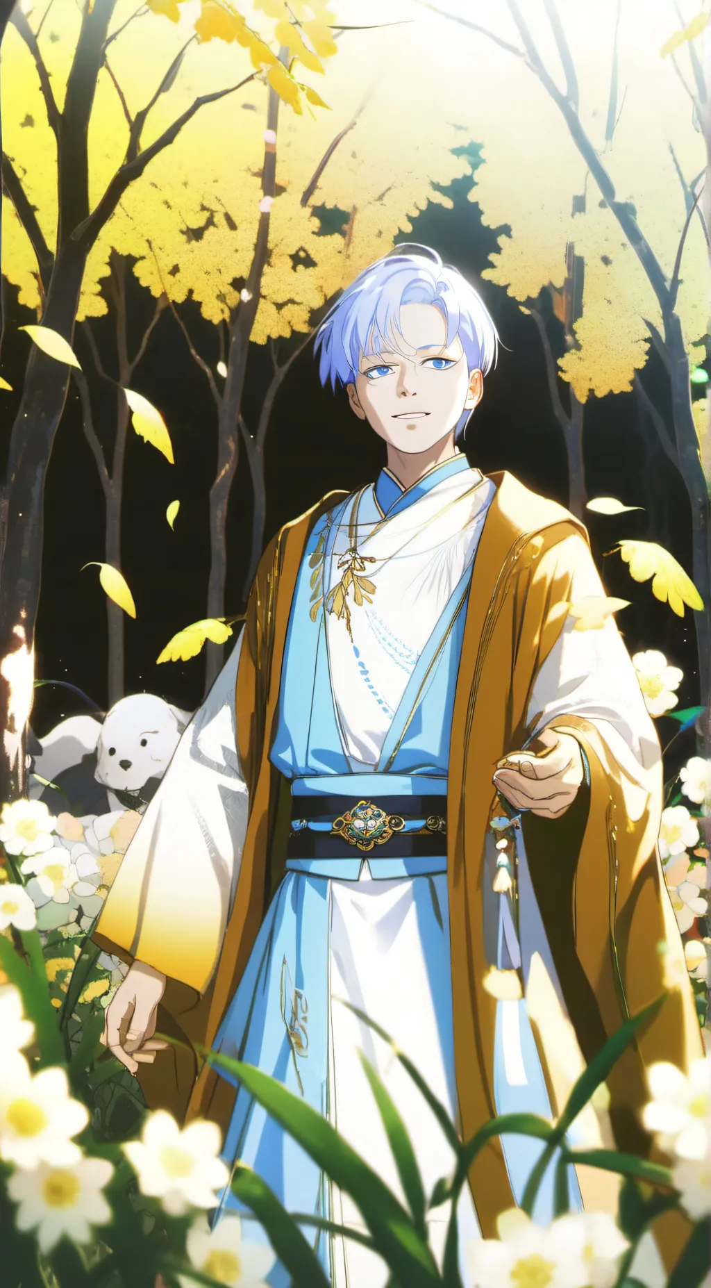 ai character: ITS 9:47 background