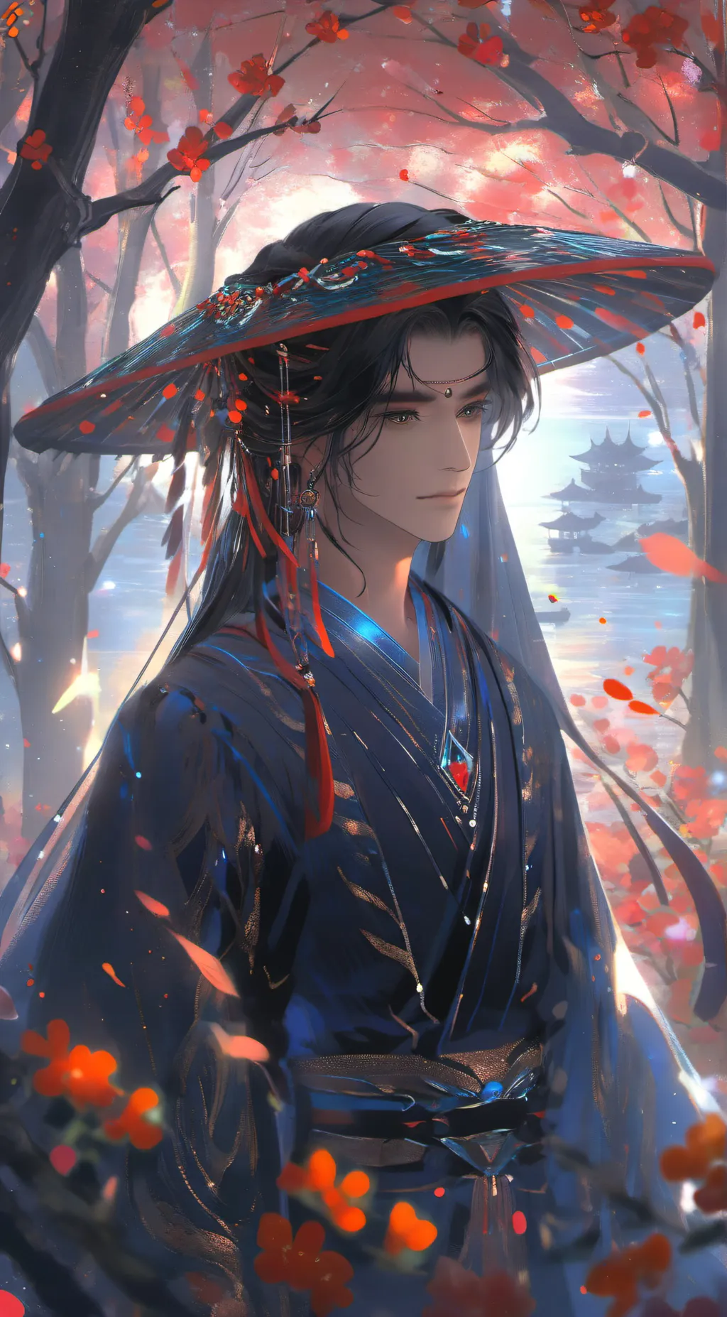 ai character: Kai  background