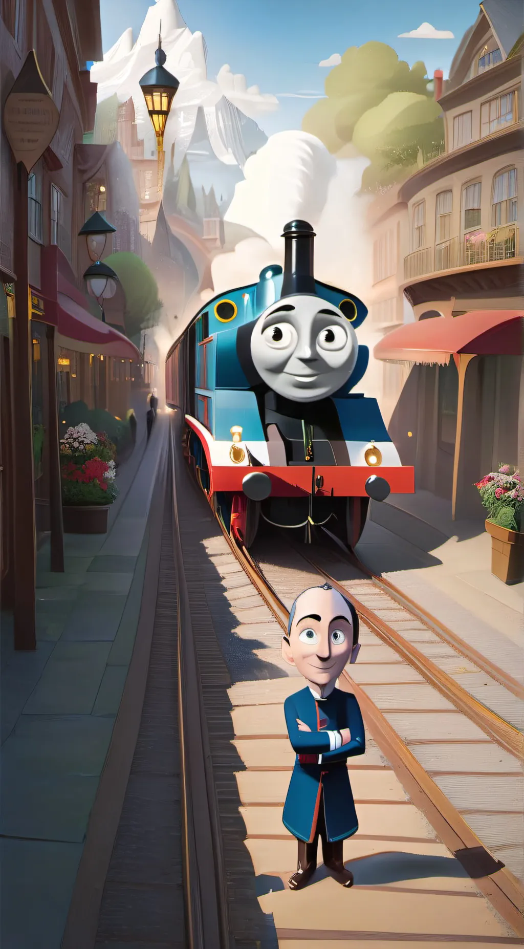 ai character: Thomas background