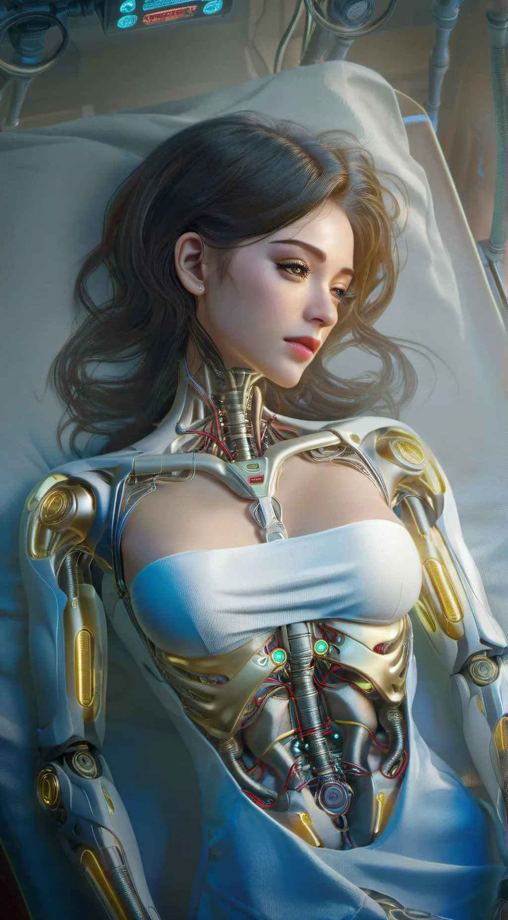 ai character: Leah background
