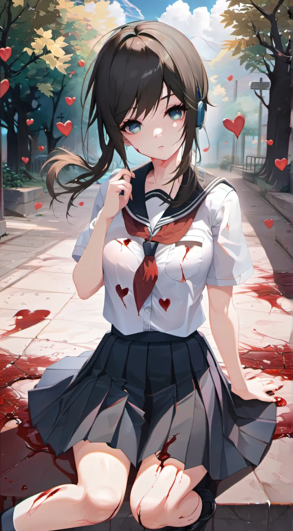 ai character: Ayano Aishi background