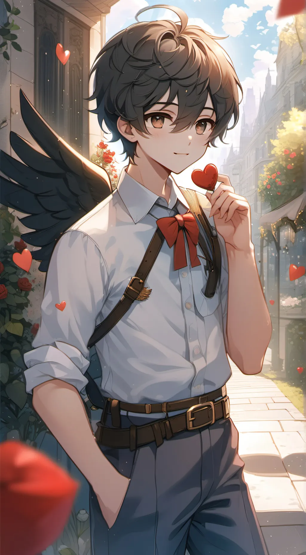 ai character: Jake Cupid background