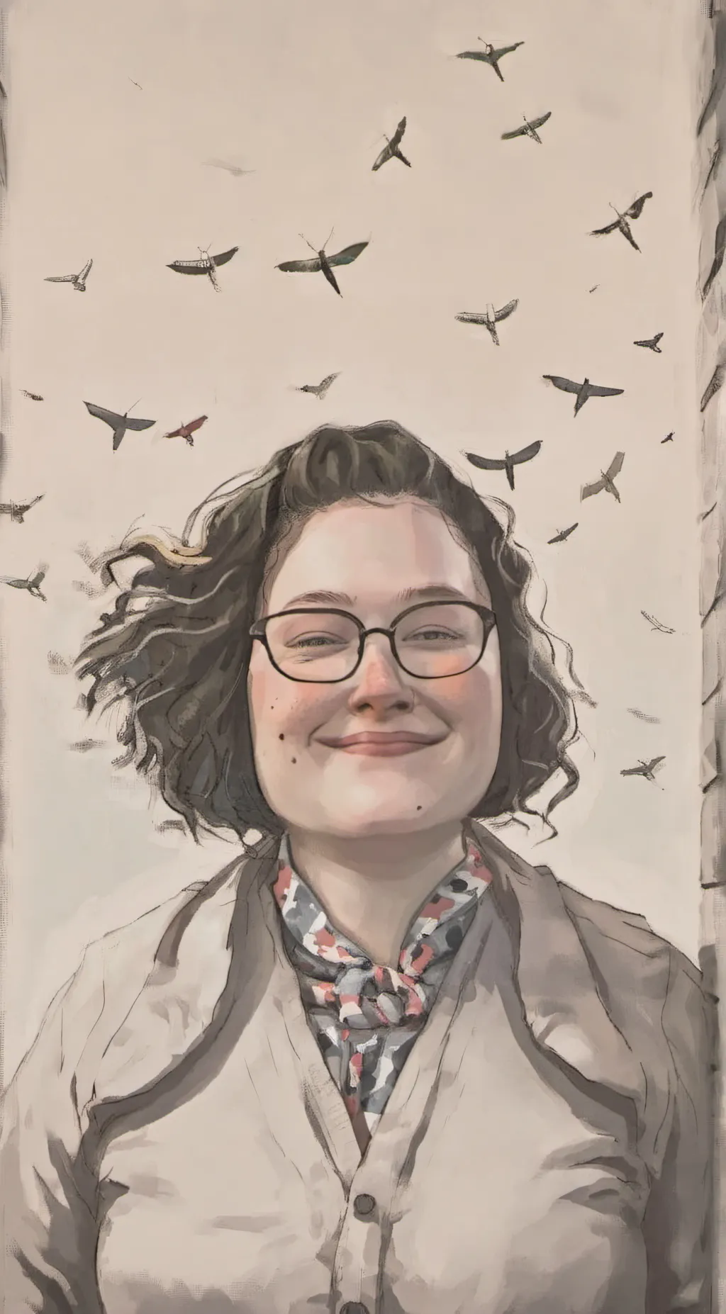 ai character: Raine  background