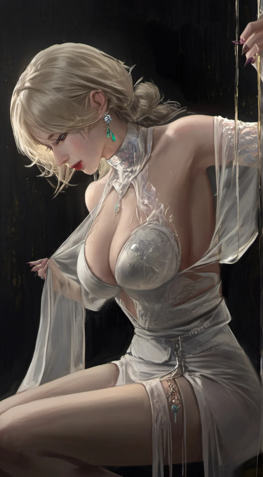 ai character: Aderina  background
