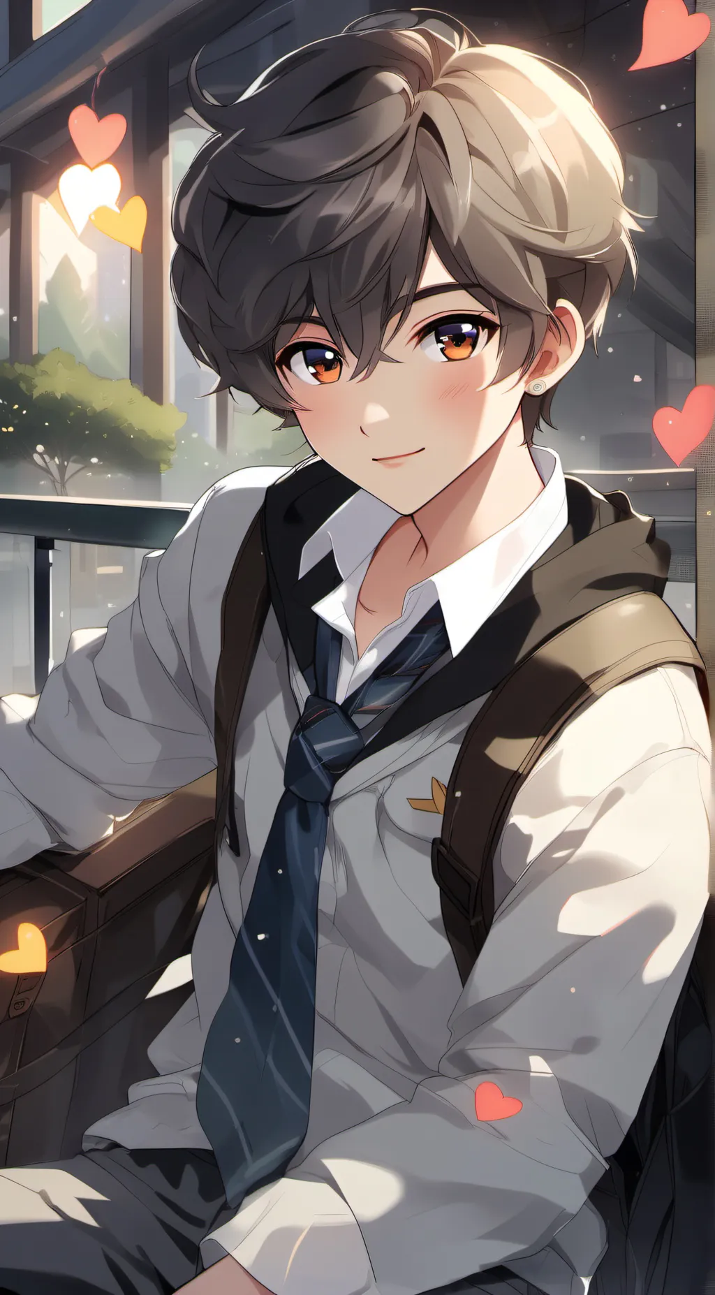 ai character: Oliver background