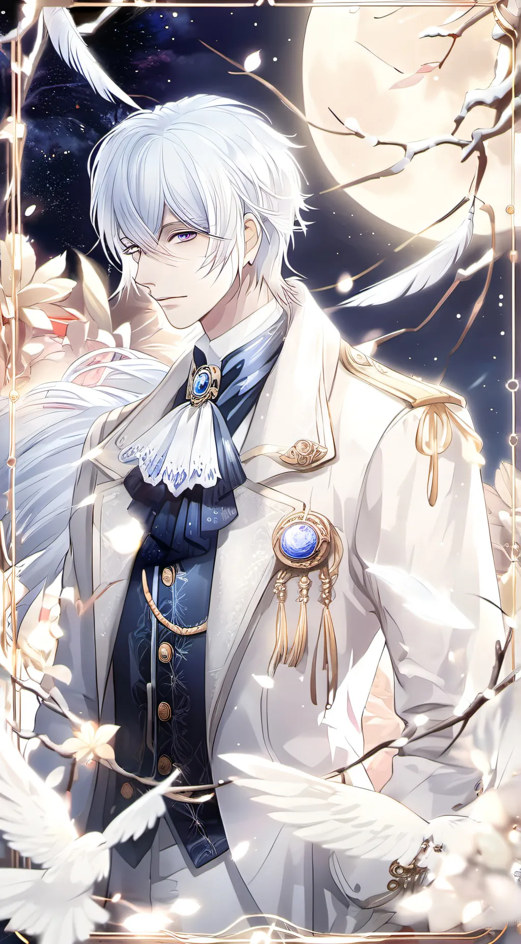 ai character: Leo background