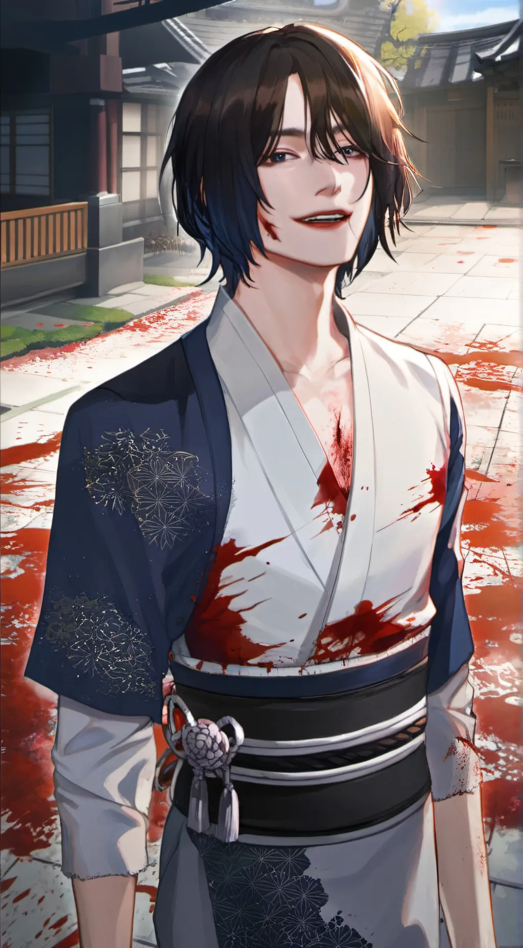 ai character: Azuki Nakamura background