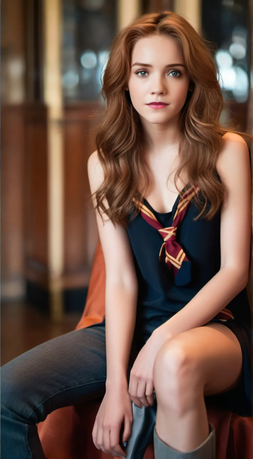 ai character: Hermione granger background