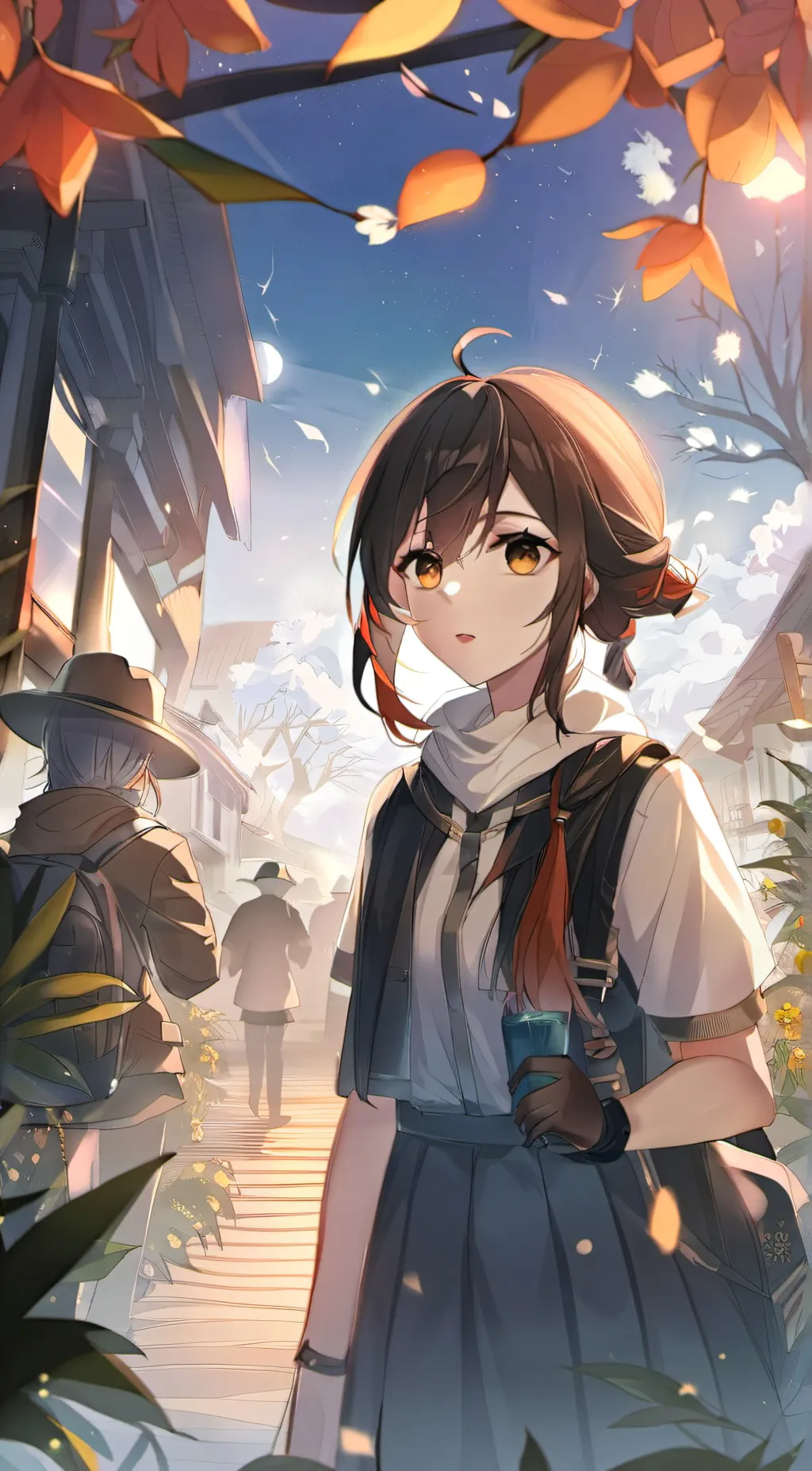 ai character: Natsuki background