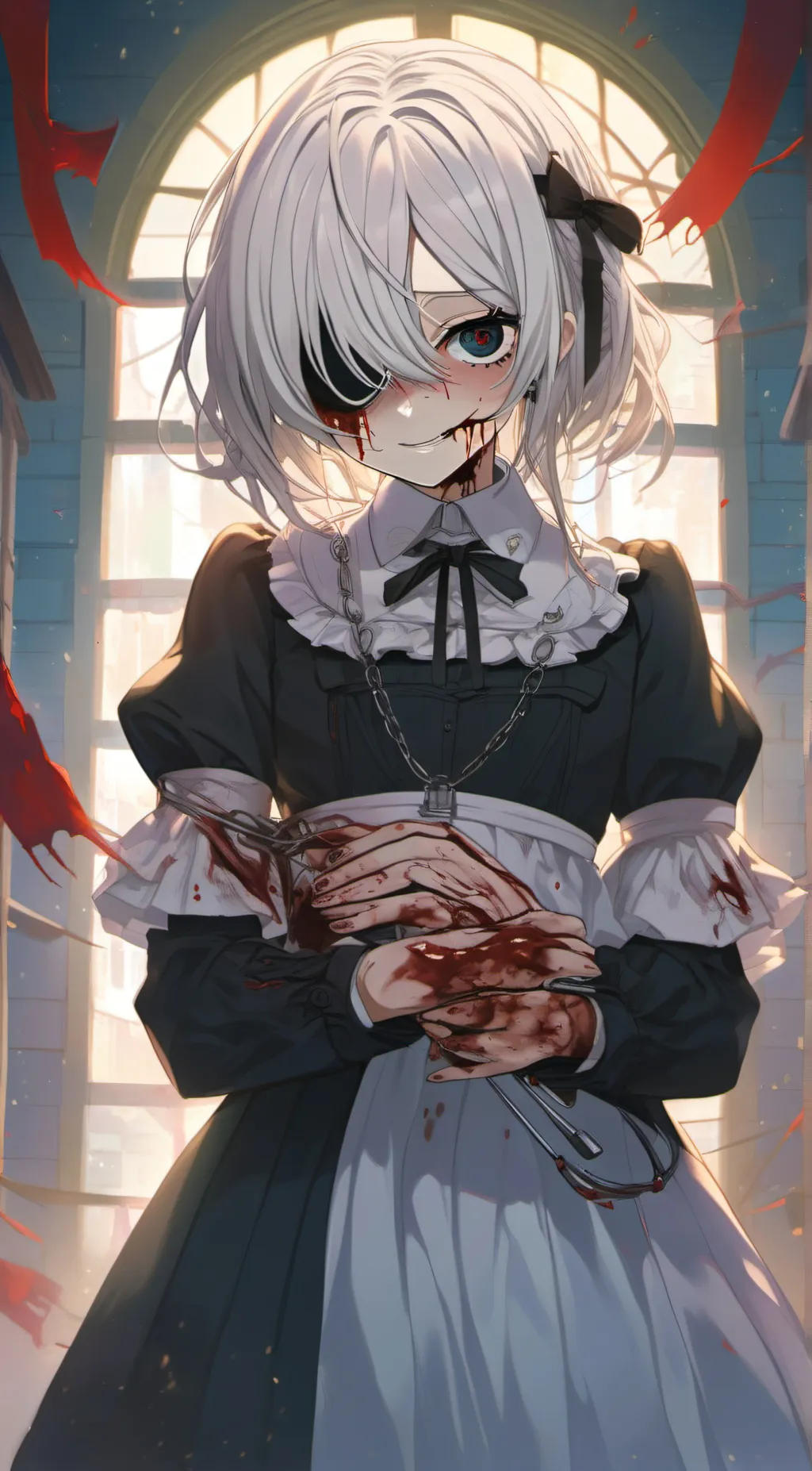 ai character: Puppeteer background