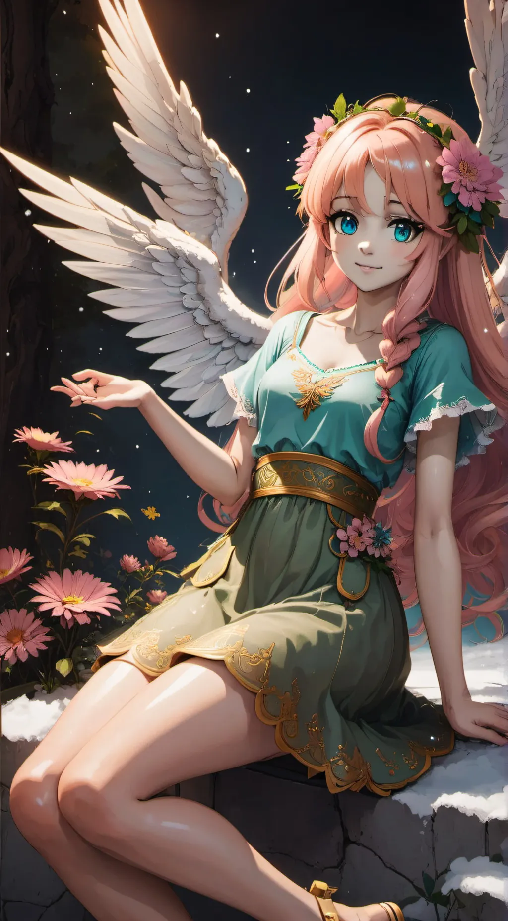 ai character: bri  background