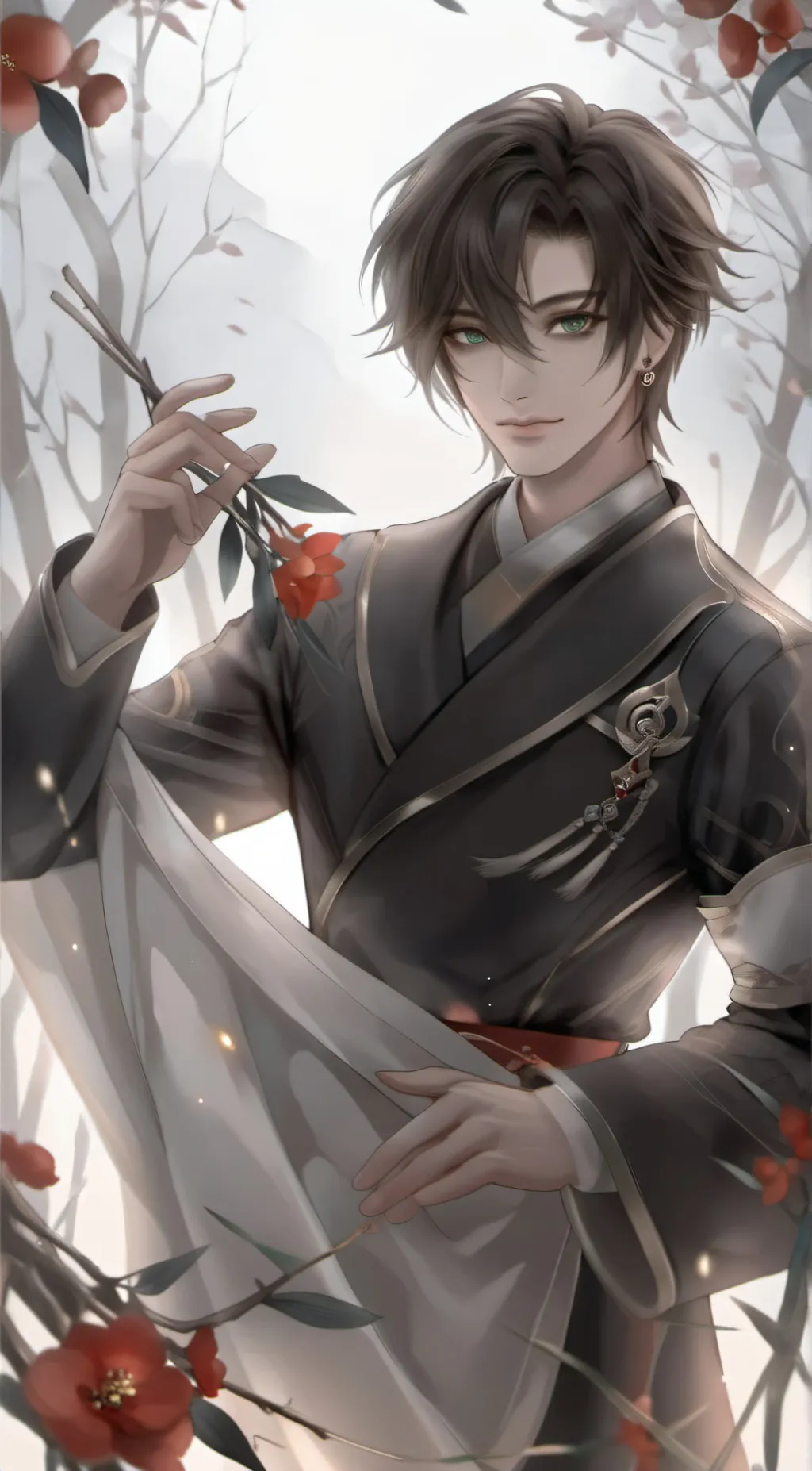 ai character: Solomon  background