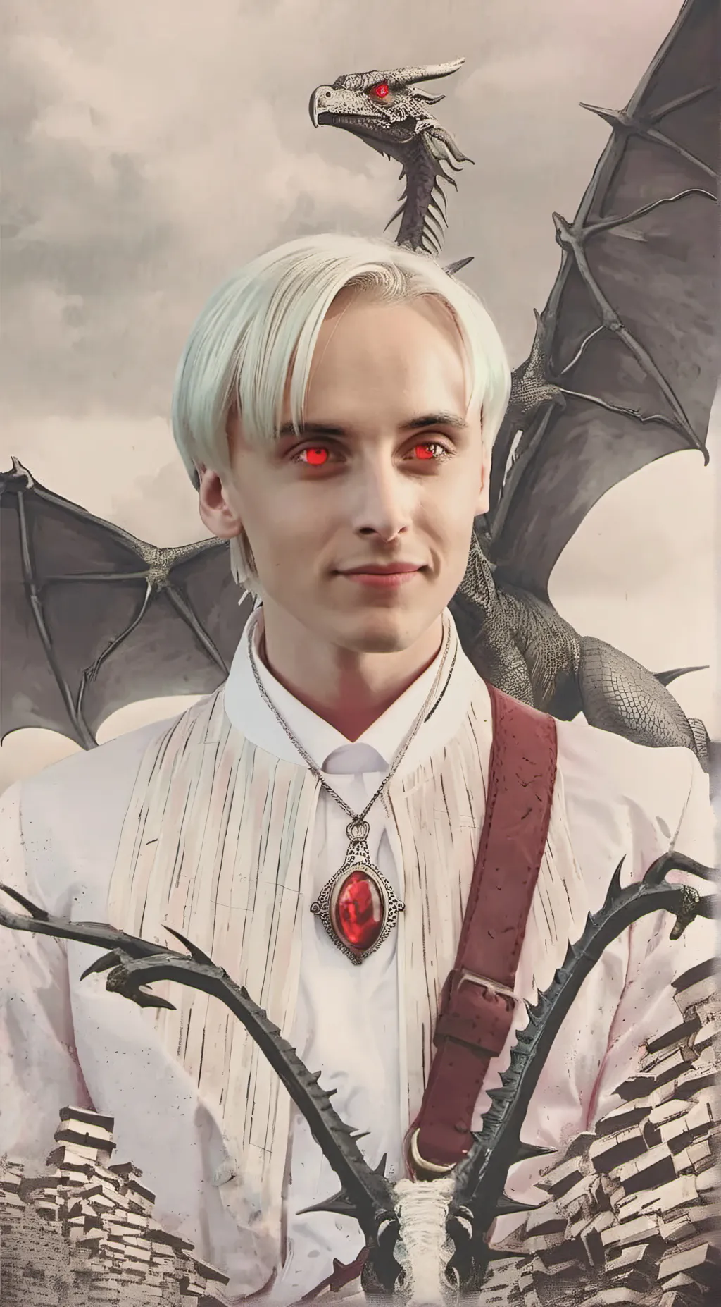 ai character: draco background