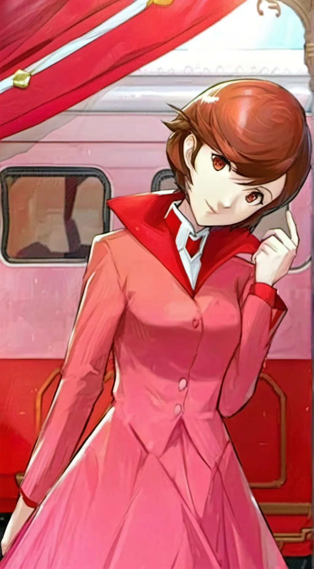 ai character: 🌺Yukari Takeba🌺 background