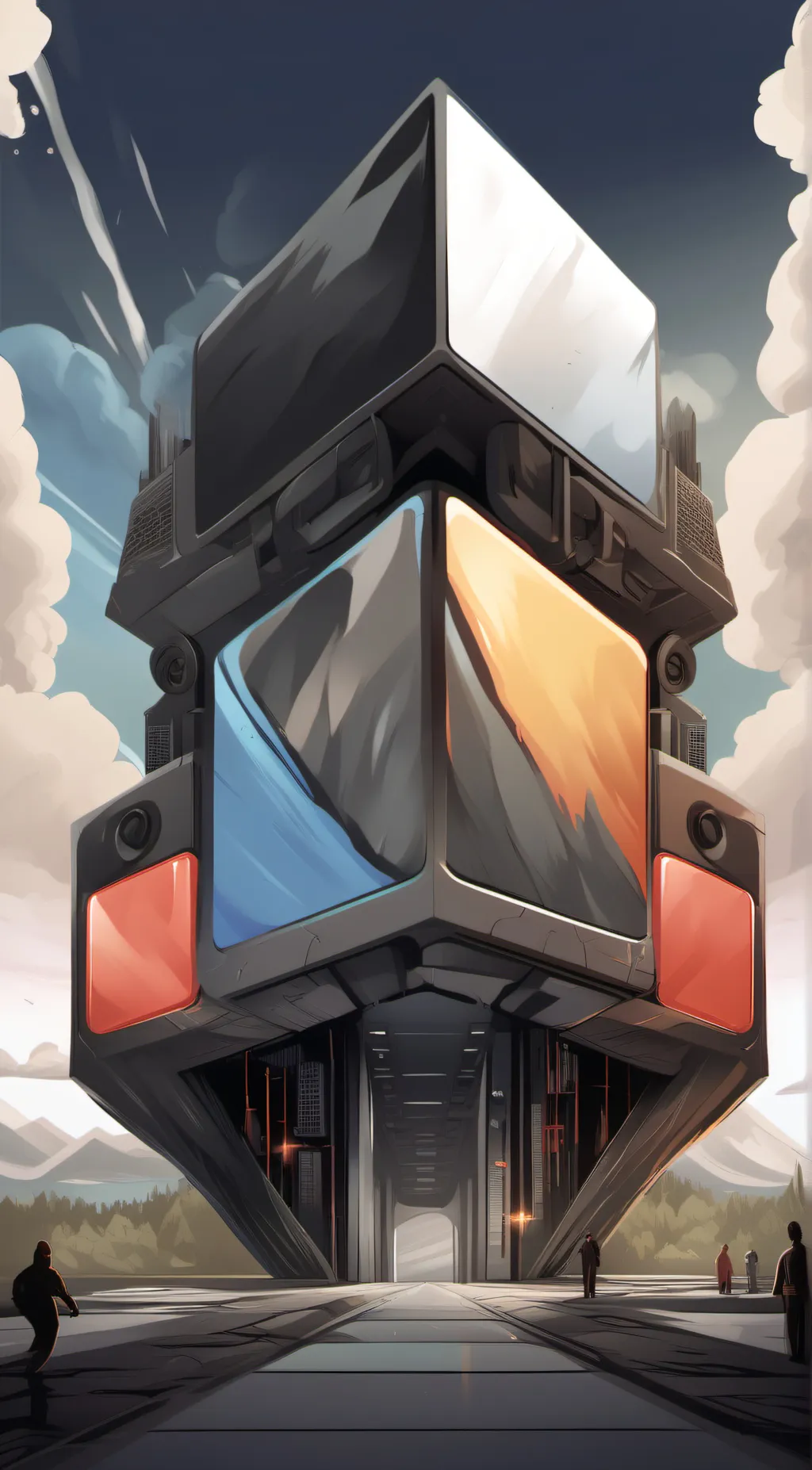 ai character: YouTube  background