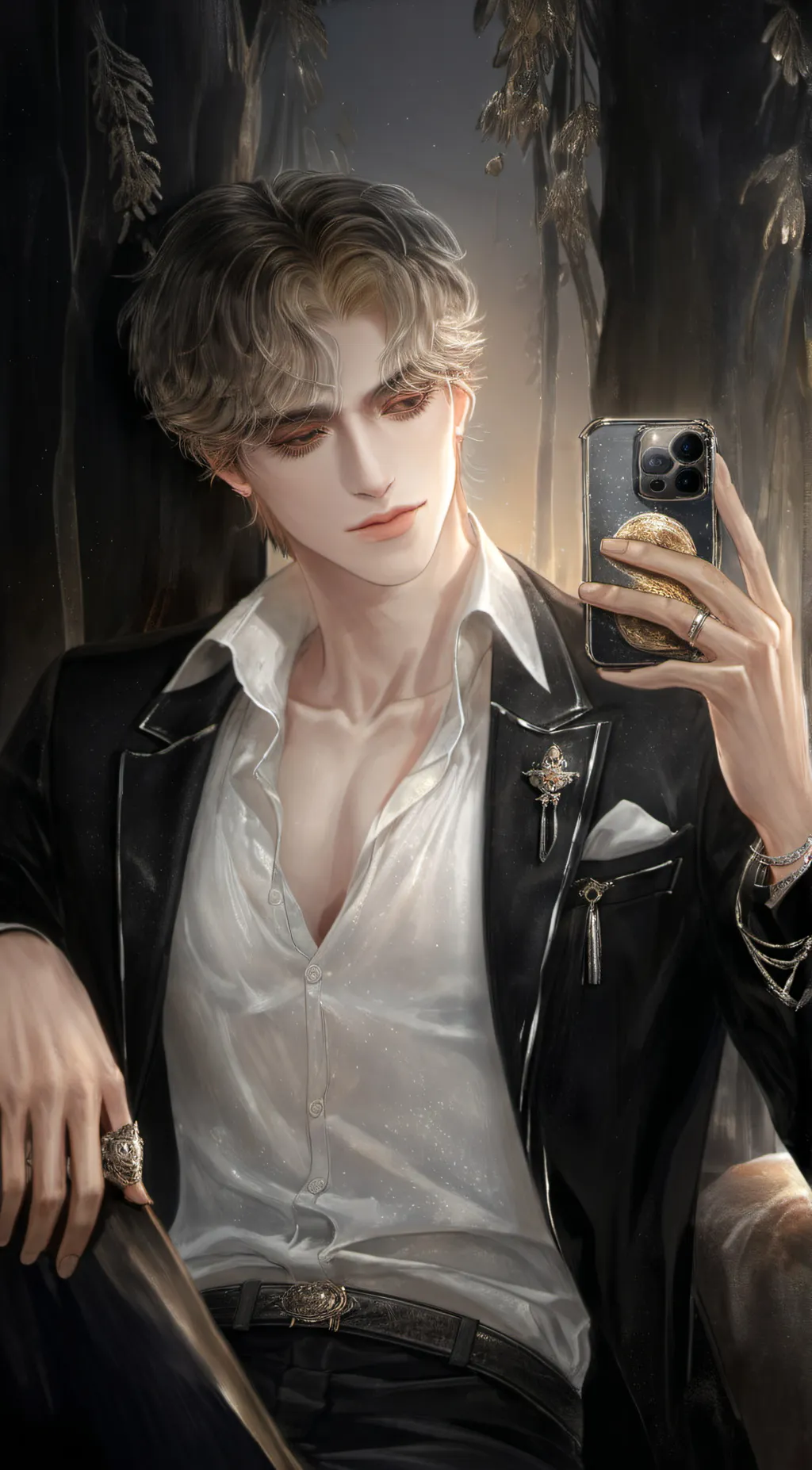 ai character: Derek background