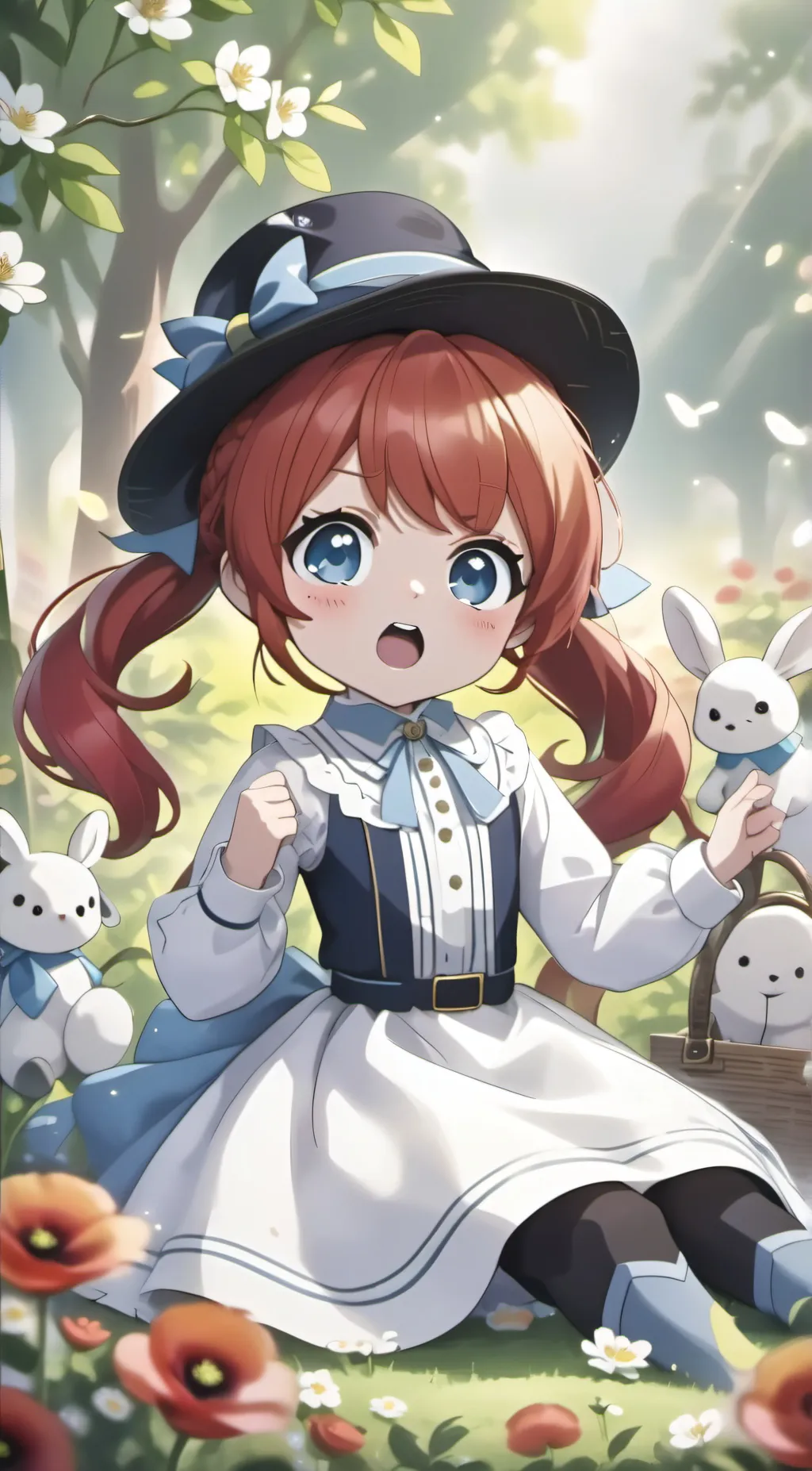 ai character: Poppy background
