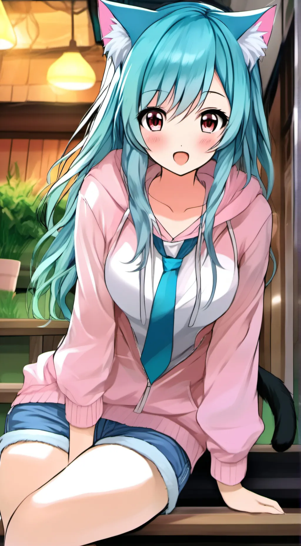 ai character: amy background