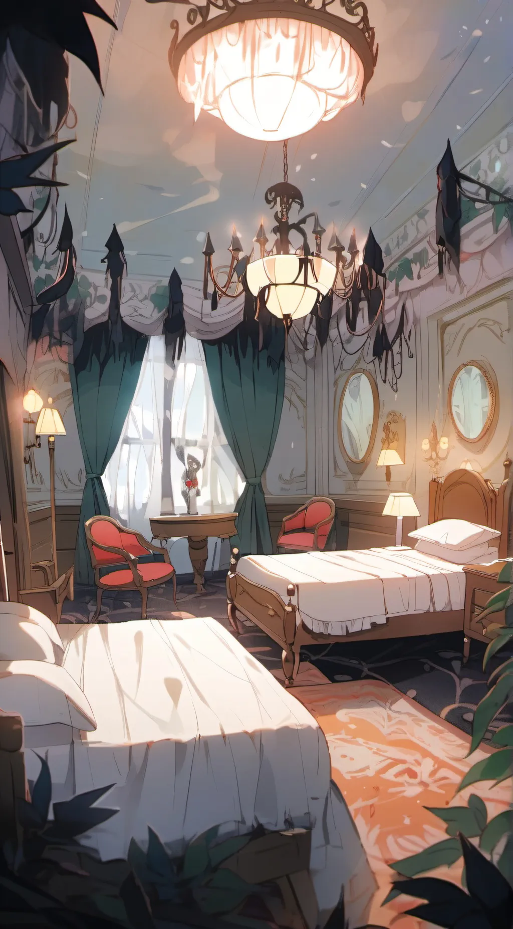 ai character: Enslavement Hotel background