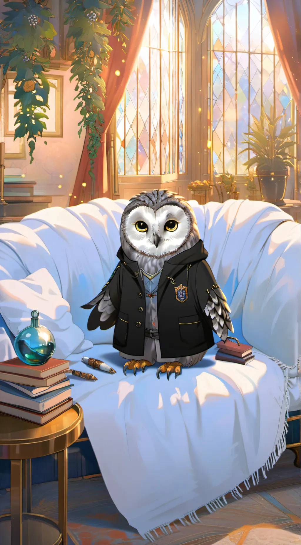 ai character: Hedwig background