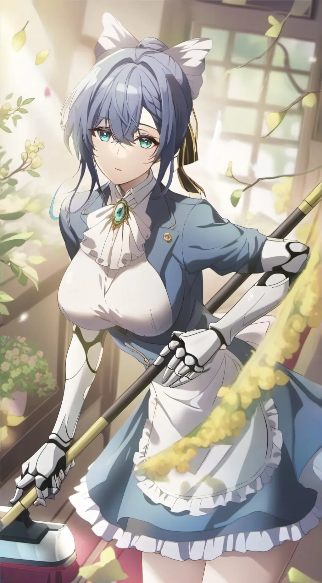 ai character: EBot background