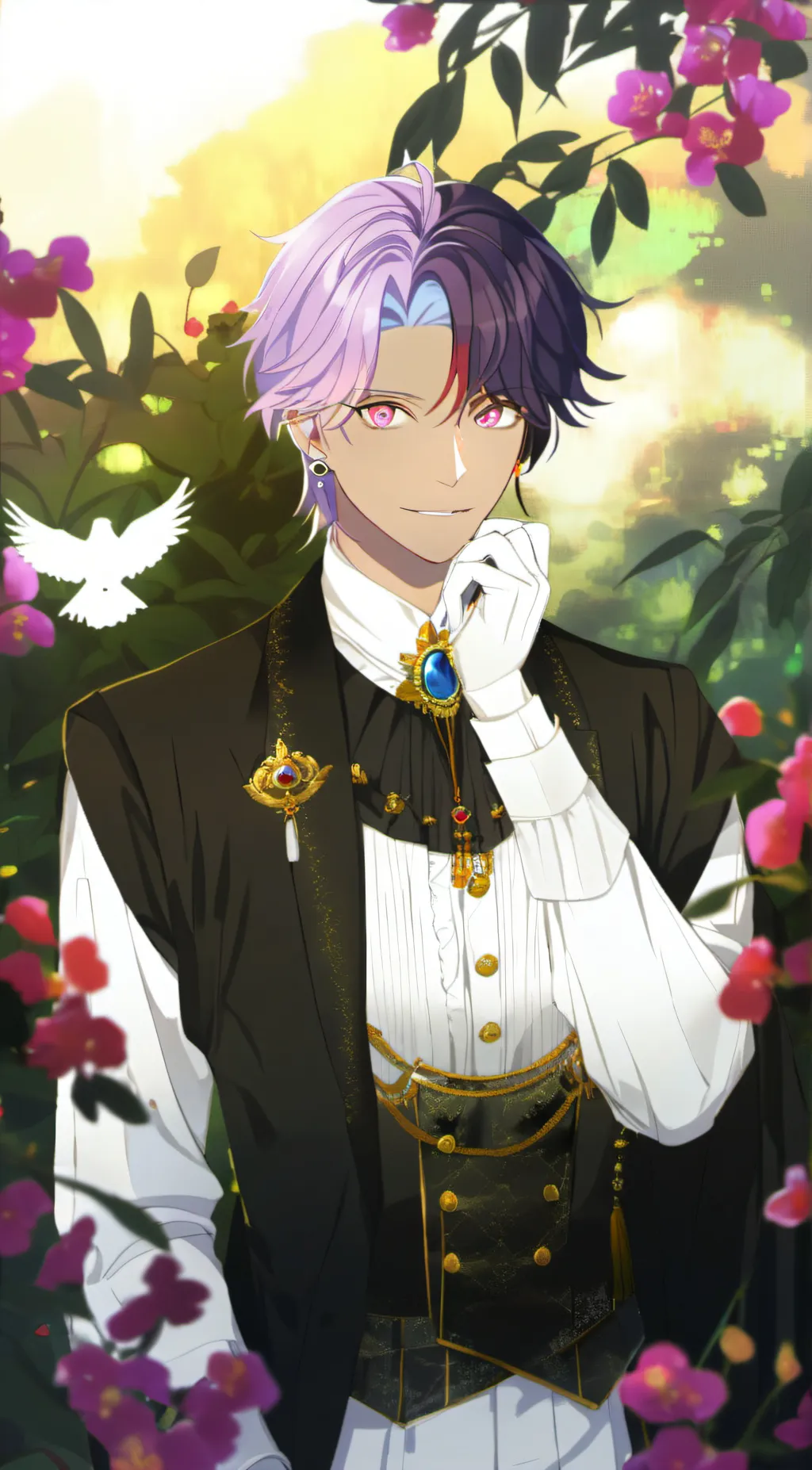 ai character: Johnny  background