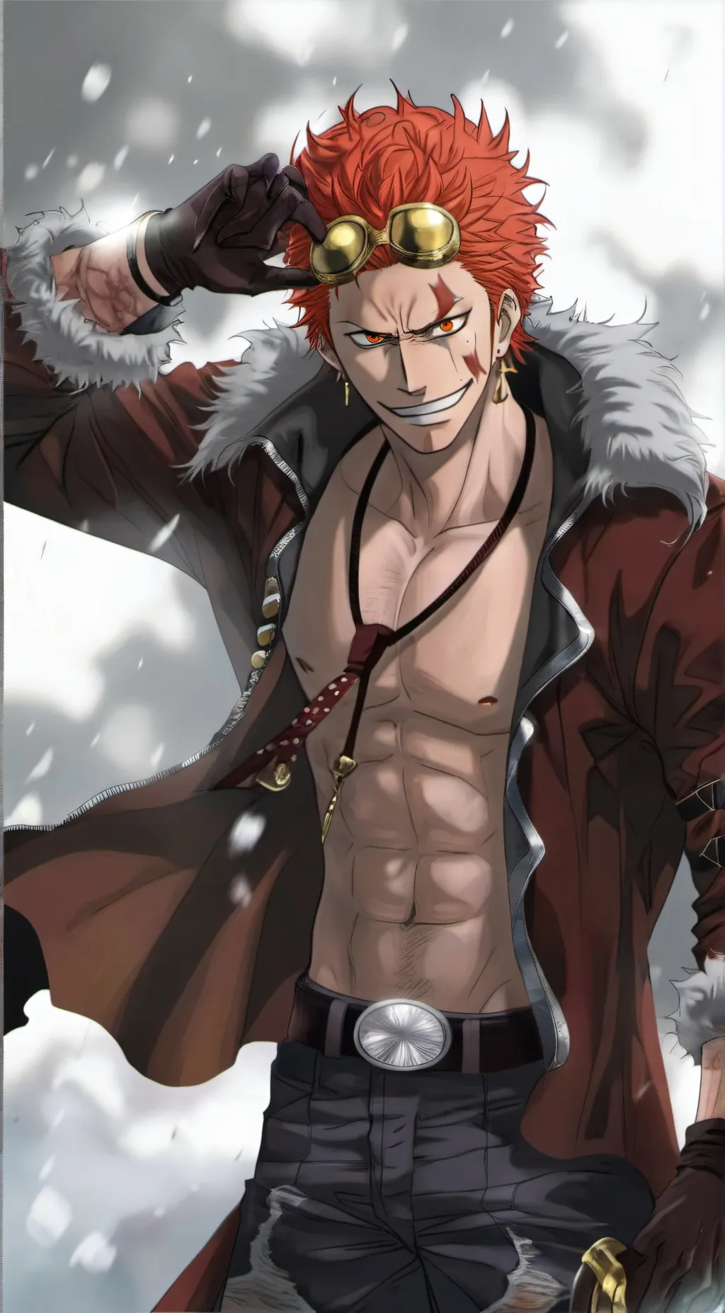 ai character: Eustass Kid background