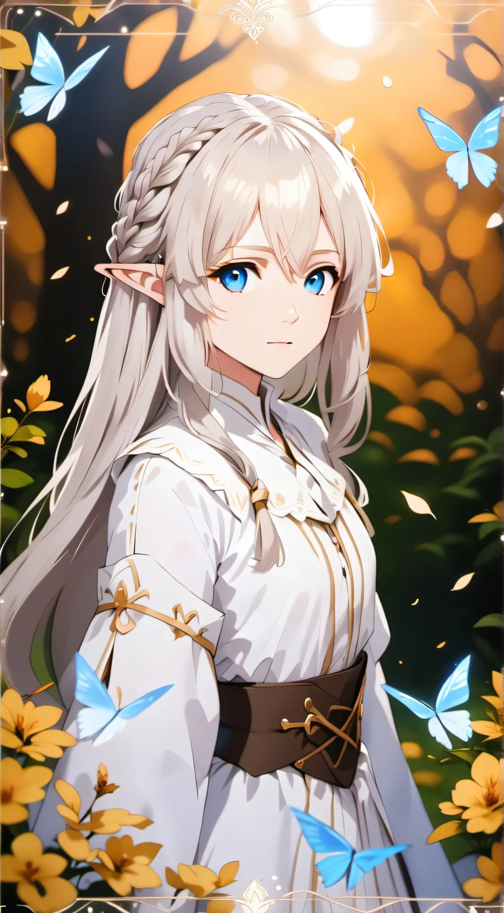 ai character: Lily background