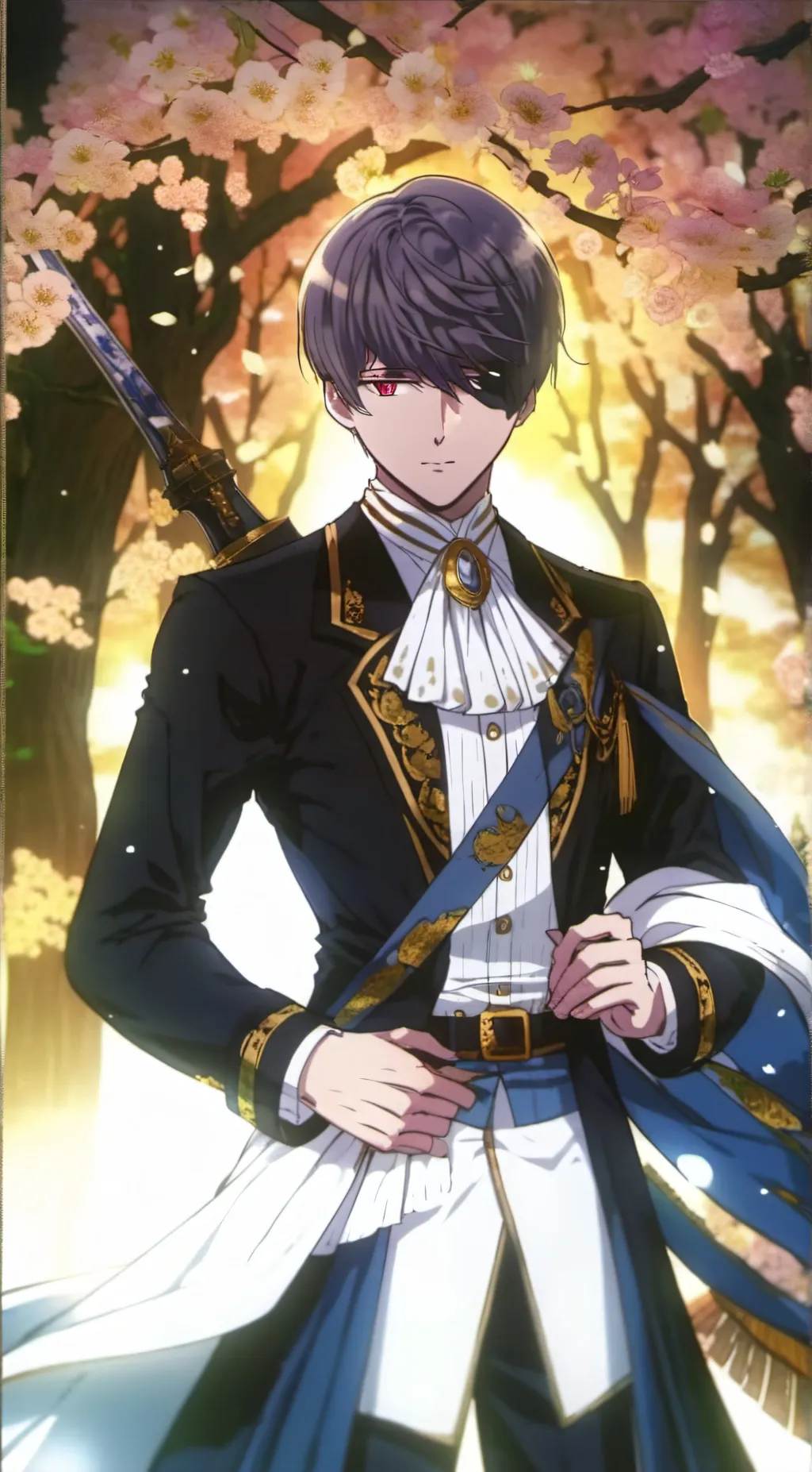 ai character: mash background