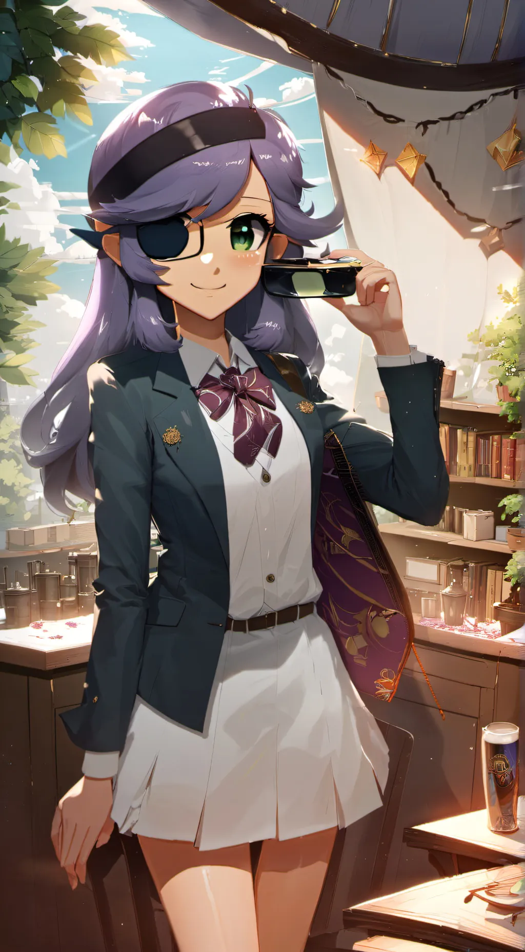 ai character: aphmau  background