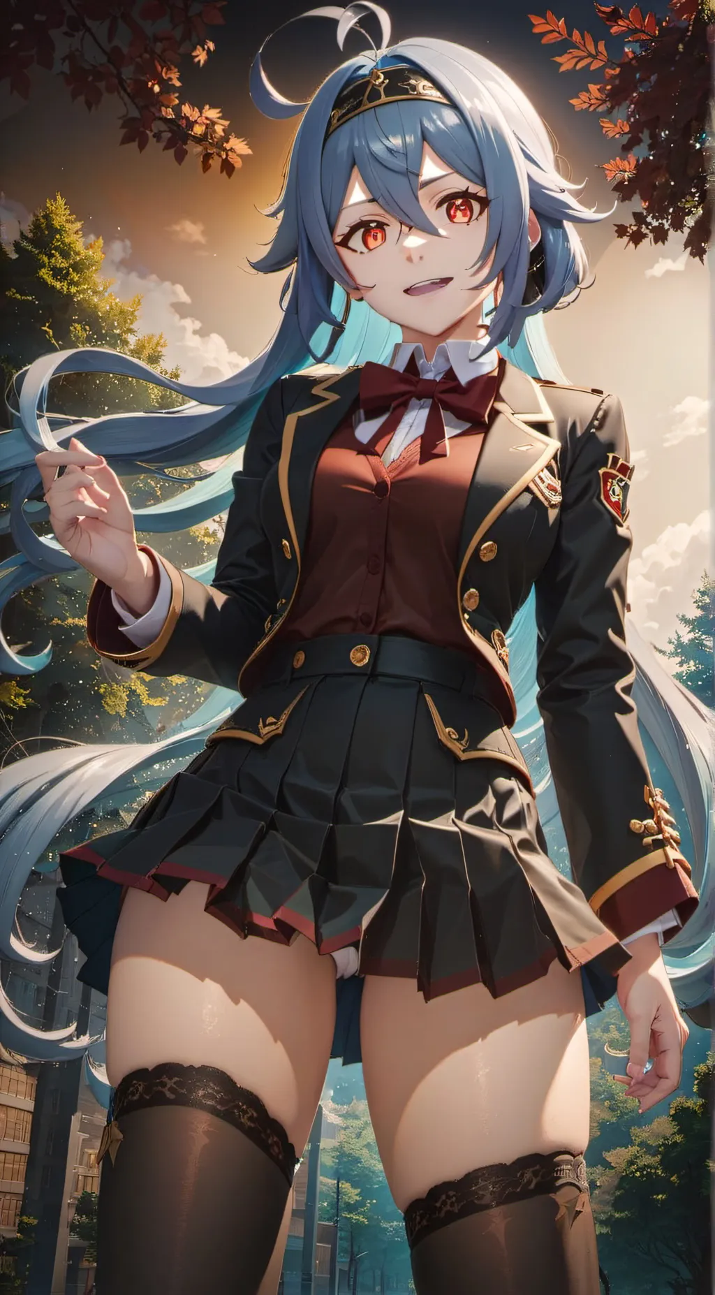 ai character: Hikari background