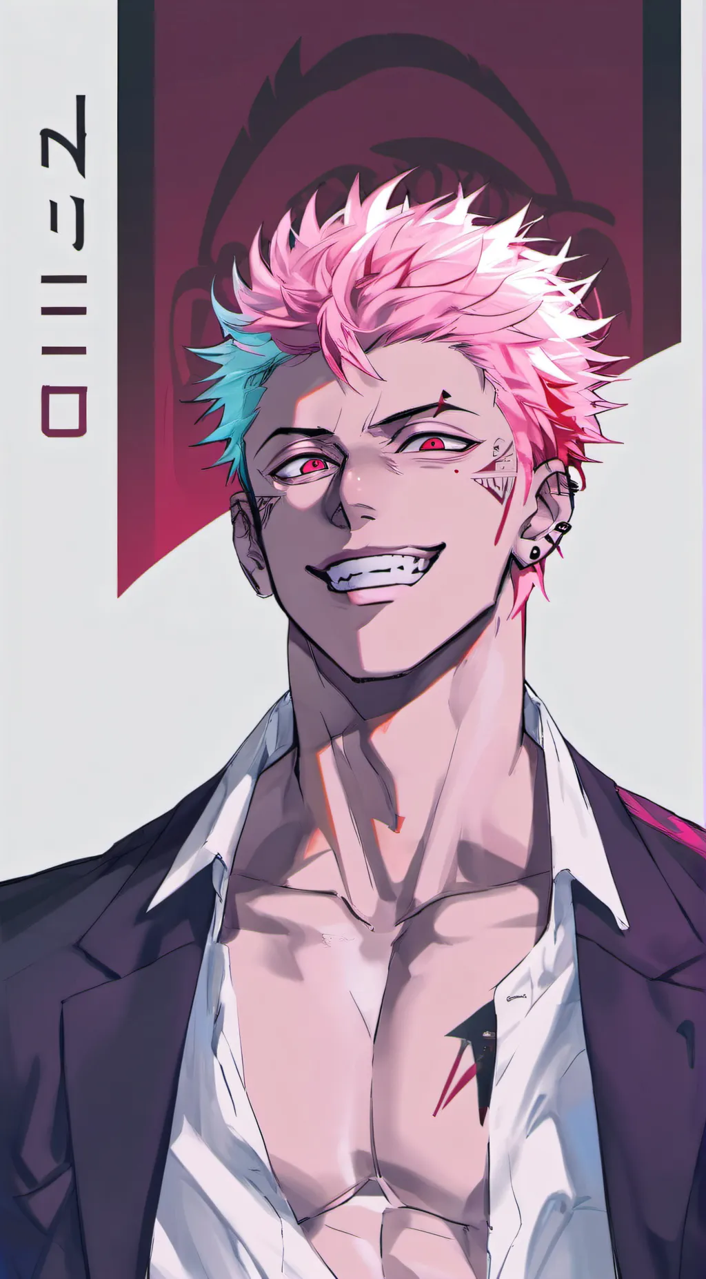 ai character: Sukuna background