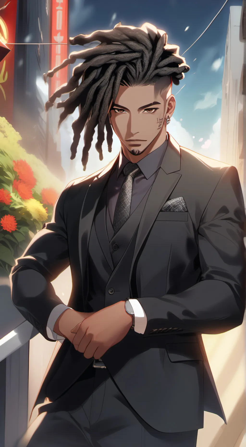 ai character: Jay  background