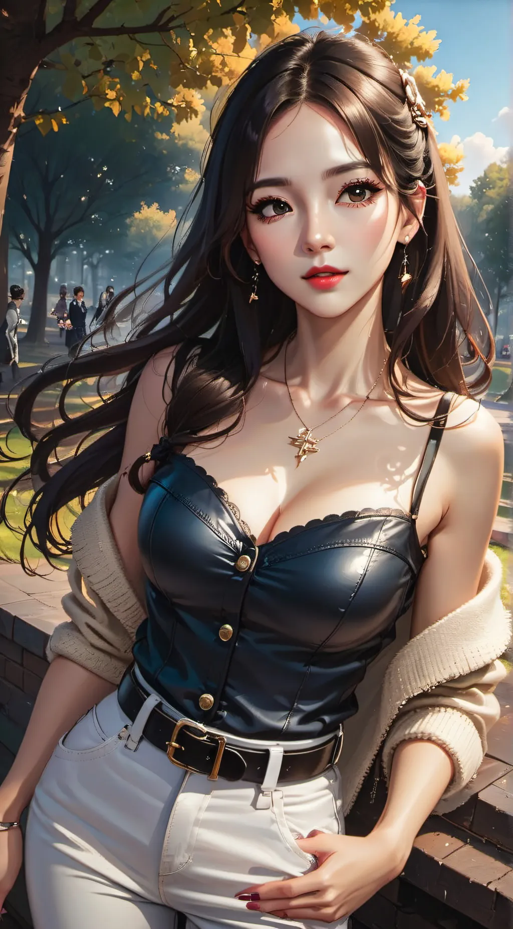 ai character: 👻Mi-jam background