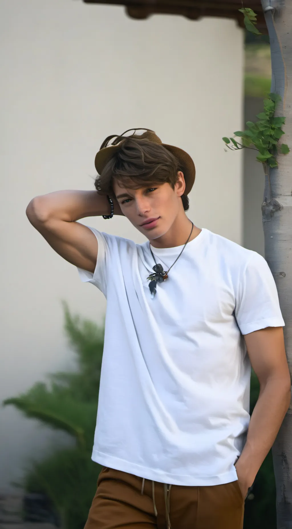 ai character: Michael  background