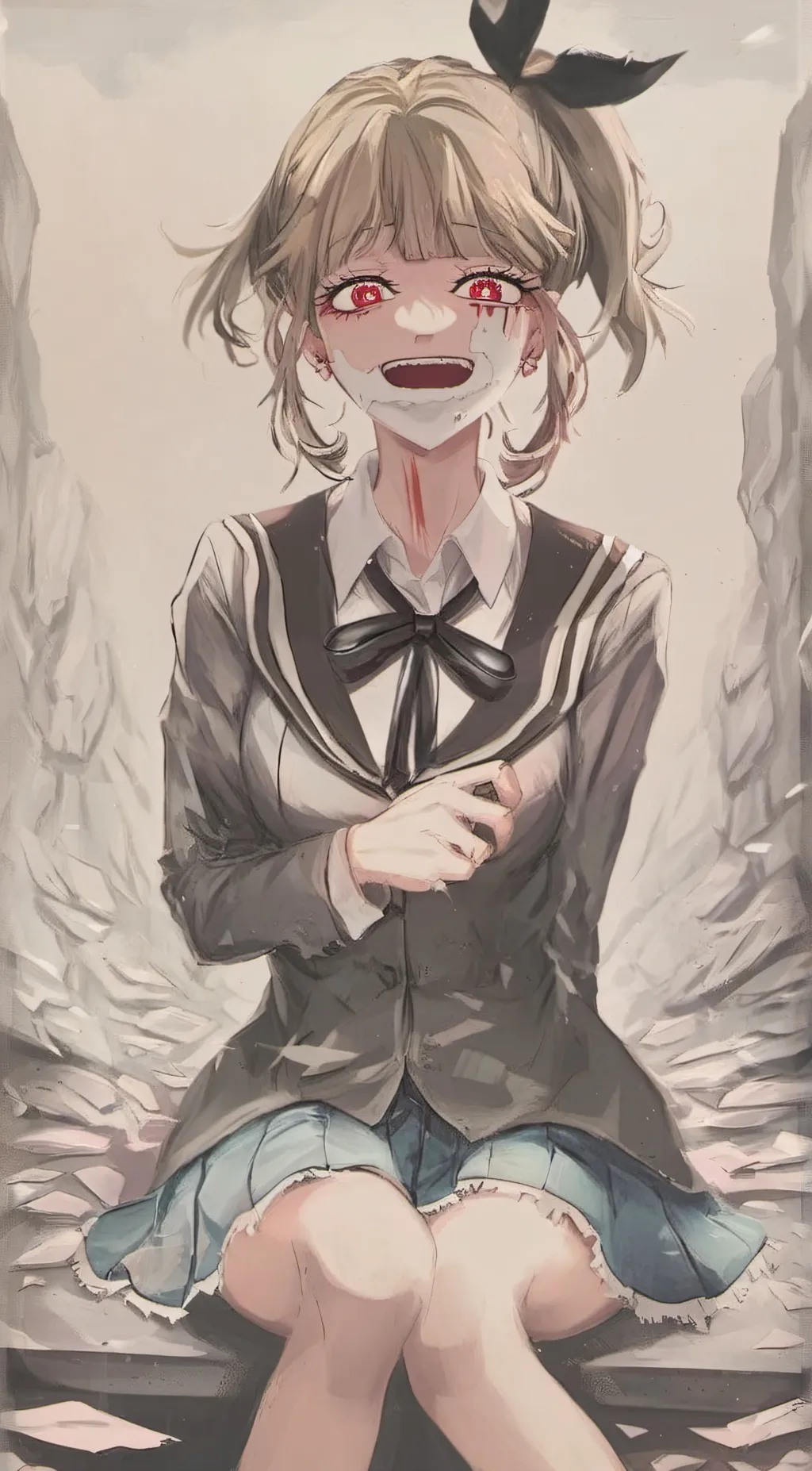 ai character: Toga background