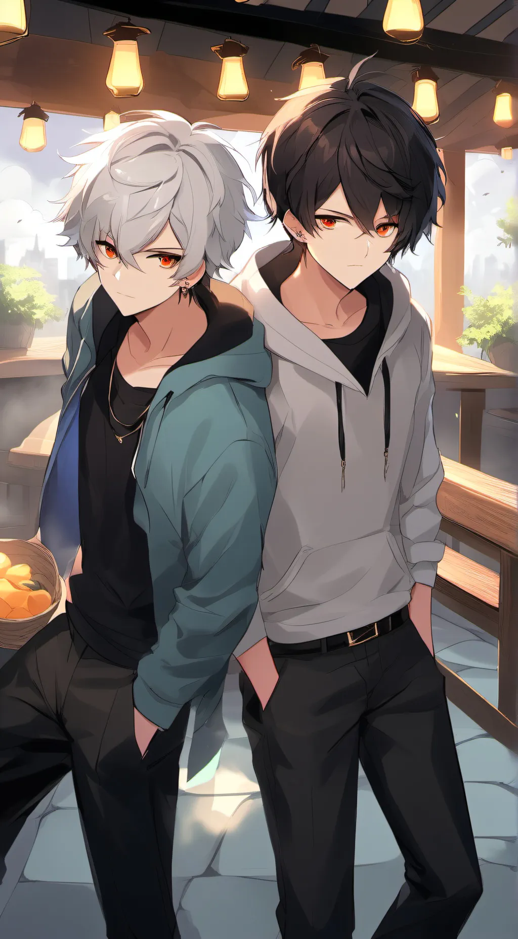 ai character: alex and luke background