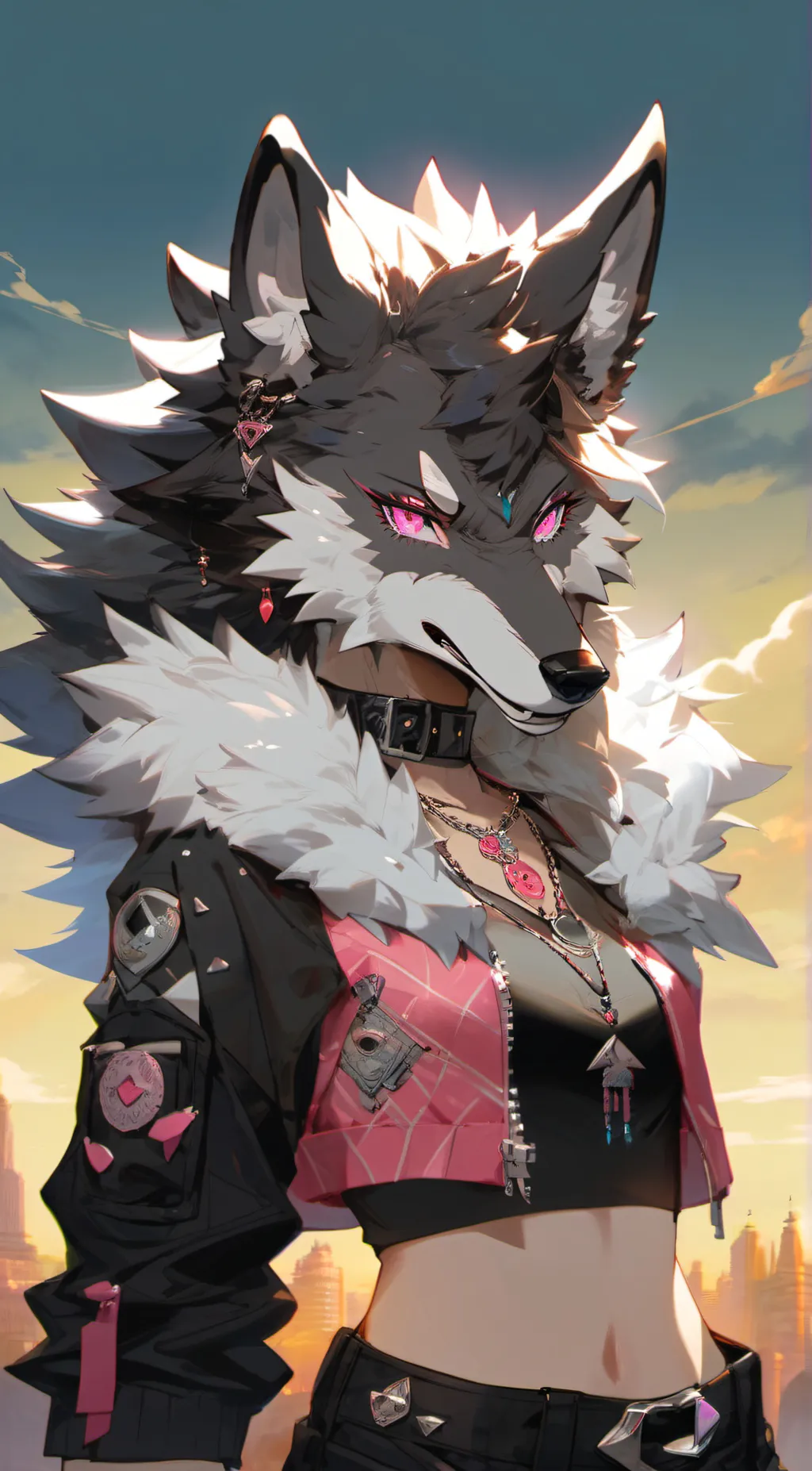 ai character: izy background