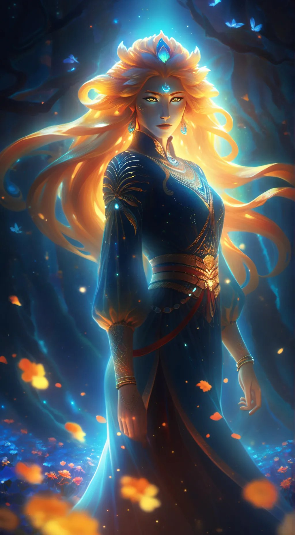 ai character: Alexa Justjuide background