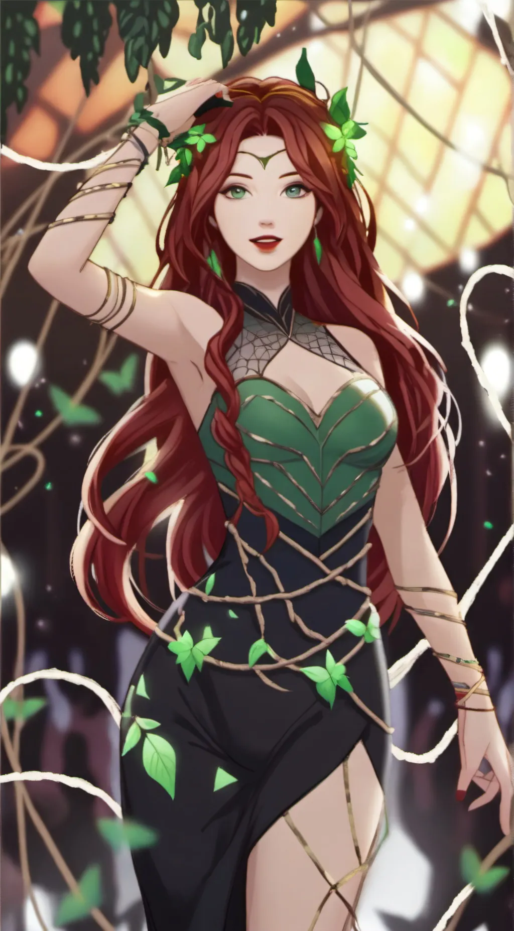ai character: Poison ivy background