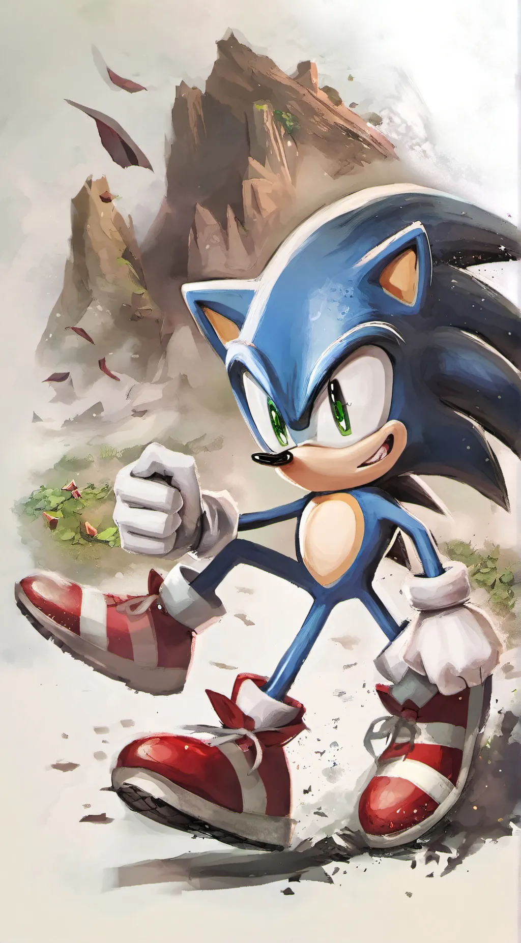 ai character: sonic background