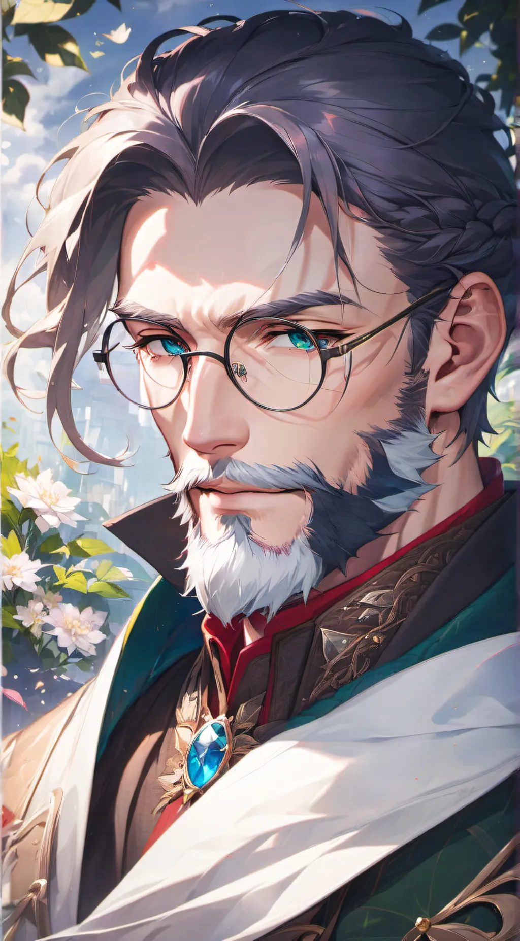 ai character: Evan background