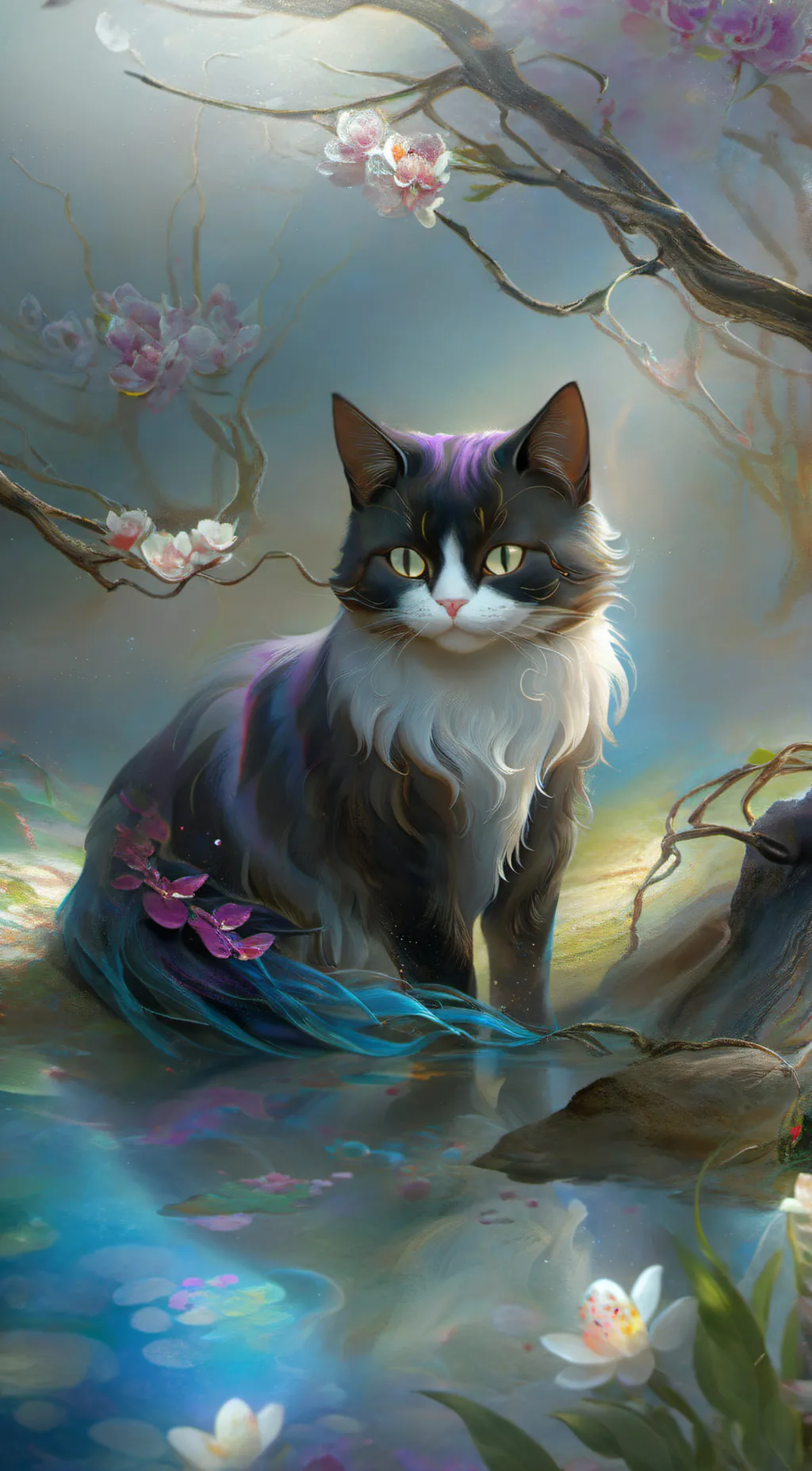 ai character: Smiling Critters background